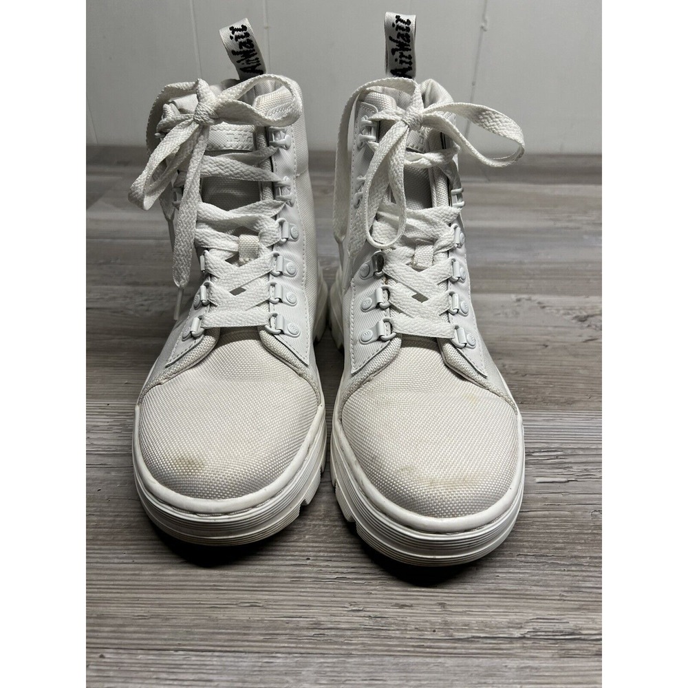 Dr Martens Combs Bonny W Boots White‎ Women's Size 7 AW004